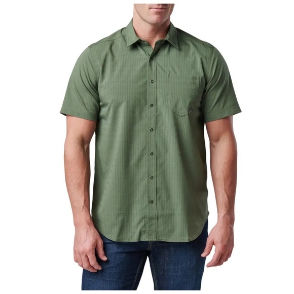 5.11 Tactical Other - 5.11 Aerial Short Sleeve Shirt - Greenzone XL